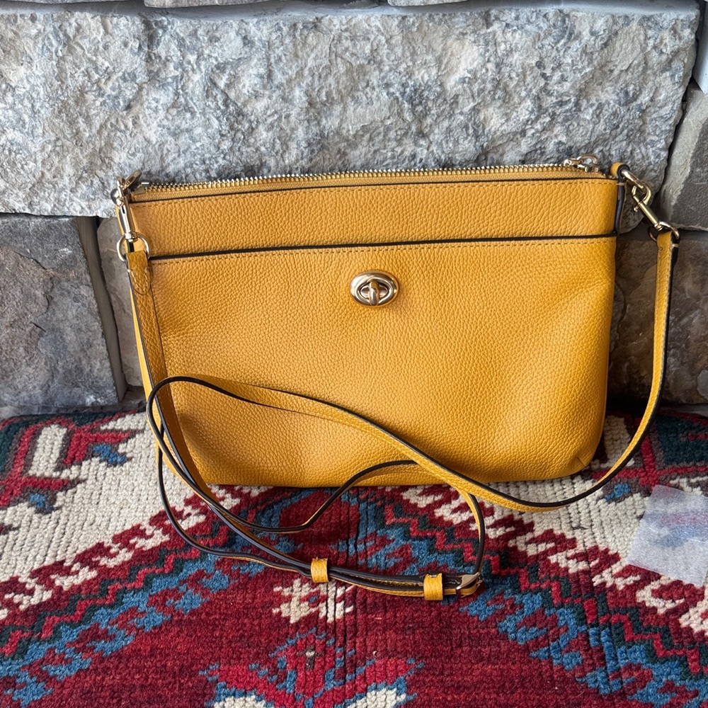 Coach Polly Leather Crossbody